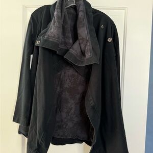 Vintage LULULEMON wrap sweatshirt top size small